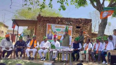 रांची: भाजपा के ‘गांव चलो अभियान’ में आदित्य साहू ने सरकार की उपलब्धियां गिनाईं