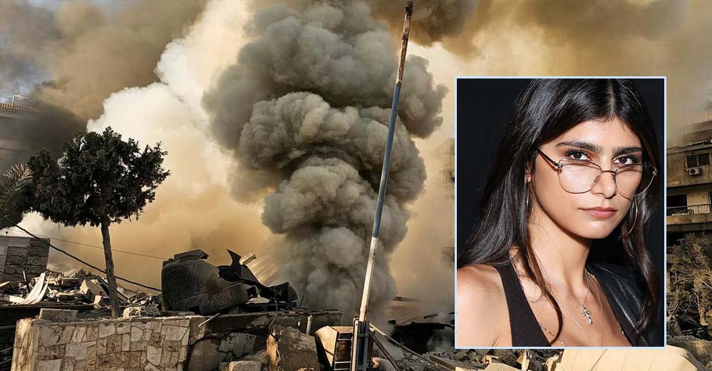 हवाई हमलों से दहला लेबनान, दर्द में मिया खलीफा बोलीं- कब रुकेगा यह?