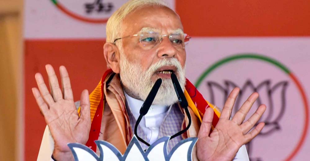 TMC के पाप का घड़ा भर चुका है, अब बंगाल में बनेगी डबल इंजन सरकार’, PM मोदी का ममता बनर्जी पर बड़ा हमला