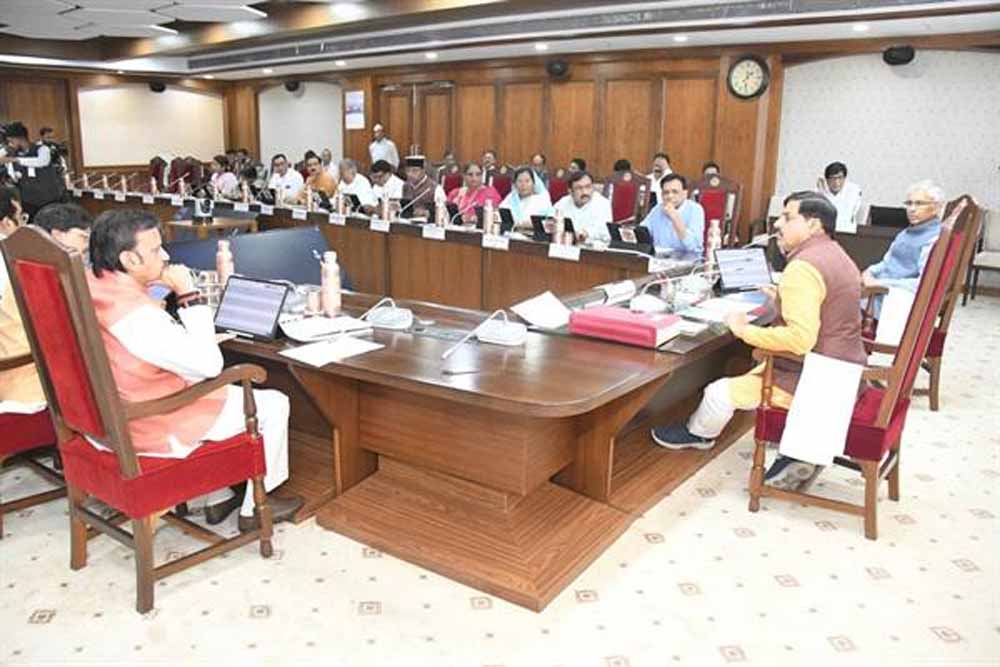 मंत्रि-परिषद की बैठक में विकास योजनाओं के लिये 26 हजार 800 करोड़ रूपये की स्वीकृति मंत्रि-परिषद की बैठक में विकास योजनाओं के लिये 26 हजार 800 करोड़ रूपये की स्वीकृति