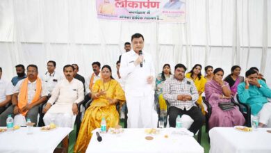 उद्योग मंत्री लखनलाल देवांगन ने रजत जयंती उद्यान को जनसेवा में किया समर्पित