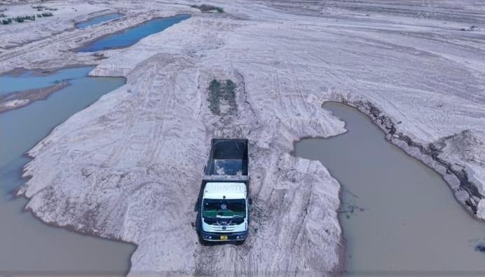 खनन क्षेत्रों में ड्रोन की निगरानी से खनिज संसाधन की सुरक्षा तथा राजस्व संरक्षण में मिल रही मदद