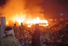 Bhopal के कचरा ट्रांसफर स्टेशन में भीषण आग, बुझाने में लगे 10 घंटे