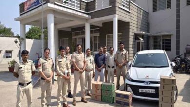मध्यप्रदेश पुलिस की अवैध शराब तस्करों पर कार्यवाही