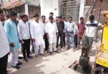 ऊर्जा मंत्री  तोमर ने उपनगर ग्वालियर में नाला निर्माण एवं सीवर लाइन का किया निरीक्षण