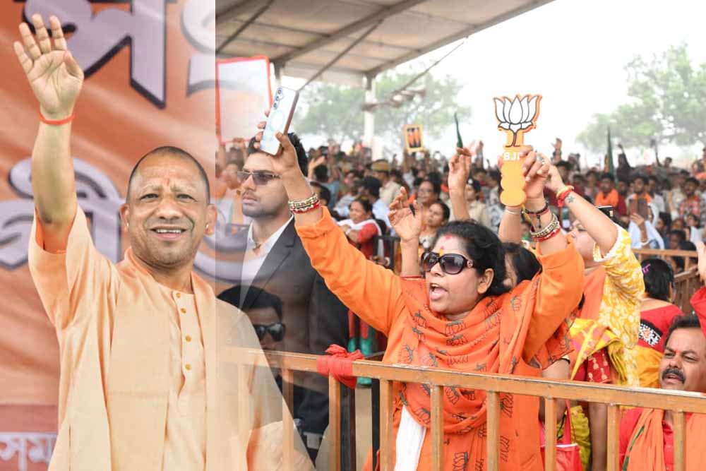 योगी आदित्यनाथ बोले – भाजपा सरकार आएगी तो बंगाल की सड़कों पर झाड़ू लगाएंगे गुंडे, माफिया व मौलाना योगी आदित्यनाथ बोले – भाजपा सरकार आएगी तो बंगाल की सड़कों पर झाड़ू लगाएंगे गुंडे, माफिया व मौलाना