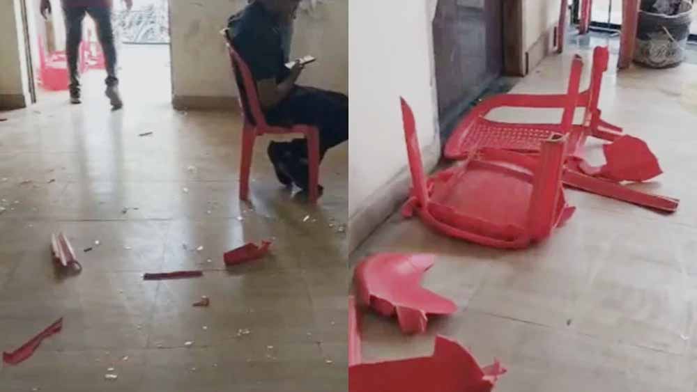 छत्तीसगढ़ कांग्रेस में घमासान, उपाध्यक्ष और पूर्व कोषाध्यक्ष के बीच हाथापाई