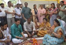 राज्यमंत्री गौर ने 90 लाख की लागत के विभिन्न विकास कार्यों का किया भूमि पूजन