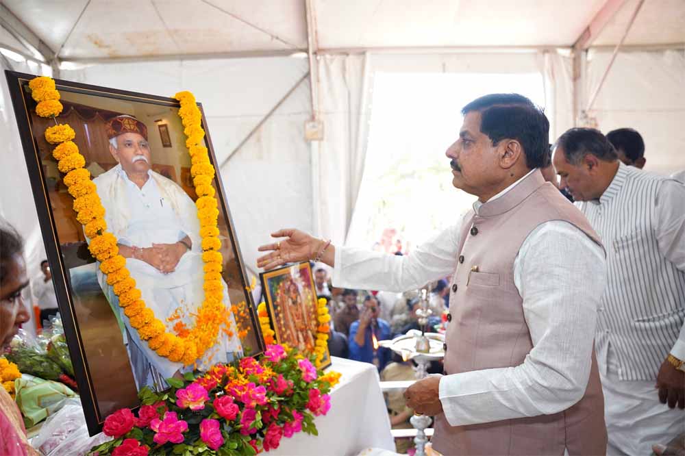 सेवा ही सच्ची साधना, यही जीवन का सर्वोच्च उद्देश्य : मुख्यमंत्री डॉ. यादव सेवा ही सच्ची साधना, यही जीवन का सर्वोच्च उद्देश्य : मुख्यमंत्री डॉ. यादव