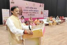 बेटियों की पूजा व नारियों के सम्मान से ही देश प्रगति के पथ पर अग्रसर है : उप मुख्यमंत्री शुक्ल बेटियों की पूजा व नारियों के सम्मान से ही देश प्रगति के पथ पर अग्रसर है : उप मुख्यमंत्री शुक्ल