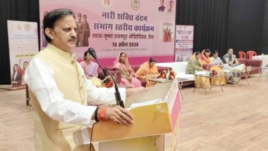 बेटियों की पूजा व नारियों के सम्मान से ही देश प्रगति के पथ पर अग्रसर है : उप मुख्यमंत्री शुक्ल बेटियों की पूजा व नारियों के सम्मान से ही देश प्रगति के पथ पर अग्रसर है : उप मुख्यमंत्री शुक्ल