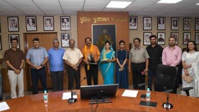 पुलिस मुख्यालय परिवार द्वारा 11 सेवानिवृत्त कर्मचारियों को दी गई भावभीनी विदाई