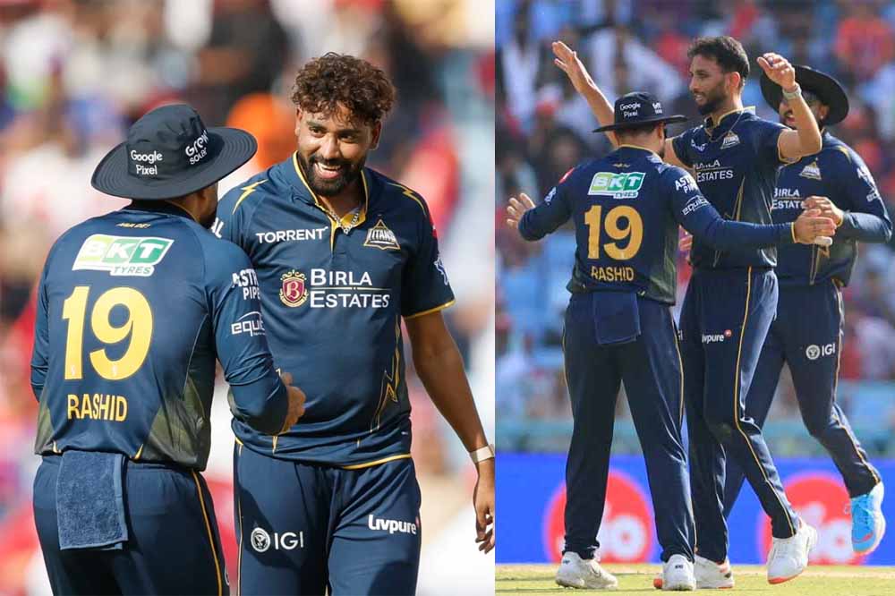 लखनऊ की मजबूत पारी के बाद 165 रन का लक्ष्य, प्रसिद्ध कृष्णा की तूफानी गेंदबाज़ी ने बदला मैच का रुख