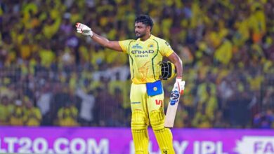 CSK vs DC: संजू ने 5 साल बाद IPL में जड़ा शतक; चेन्नई ने दिया 213 रनों का लक्ष्य