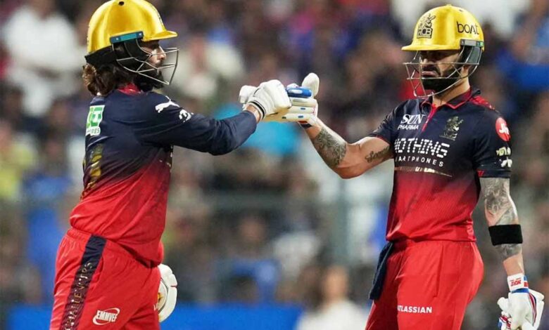 RCB का तूफान! MI के सामने 241 रन का टारगेट, क्या रोहित-हार्दिक दिखाएंगे दम?