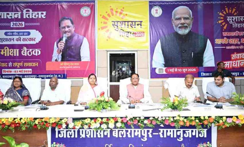 सरकार का विकास सड़क से ही दिखता है, बारिश के पहले कोई भी रोड ऐसी न हो जिससे लोगों को दिक्कत हो: मुख्यमंत्री साय