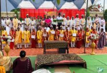मुख्यमंत्री कन्या विवाह योजना के तहत जशपुर जिले में 65 जोड़े वैवाहिक बंधन में बंधे