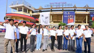 मुख्यमंत्री विष्णुदेव साय की पहल से मेधावी विद्यार्थियों ने लिया आईपीएल मैच का रोमांच