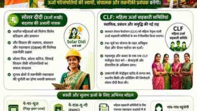 ऊर्जा आत्मनिर्भरता की ओर छत्तीसगढ़ का ऐतिहासिक कदम,महिलाओं के नेतृत्व में संचालित होगी ‘द्वीप्ति योजना’