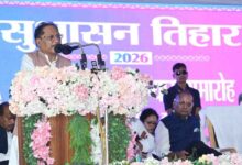 मुख्यमंत्री विष्णुदेव साय ने धमतरी में सुशासन तिहार के तहत 465 करोड़ रुपये के 102 विकास कार्यों की दी सौगात