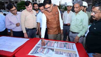 वित्त मंत्री ओपी चौधरी ने नवा रायपुर में विकास कार्यों का किया निरीक्षण वित्त मंत्री ओपी चौधरी ने नवा रायपुर में विकास कार्यों का किया निरीक्षण