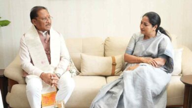 नई दिल्ली में मुख्यमंत्री विष्णु देव साय ने दिल्ली की मुख्यमंत्री रेखा गुप्ता से की सौजन्य भेंट नई दिल्ली में मुख्यमंत्री विष्णु देव साय ने दिल्ली की मुख्यमंत्री रेखा गुप्ता से की सौजन्य भेंट