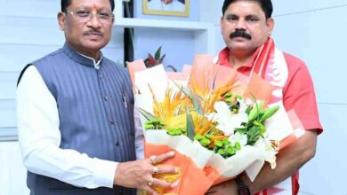 मुख्यमंत्री विष्णुदेव साय से केंद्रीय कोयला एवं खान राज्य मंत्री सतीश चंद्र दुबे ने की सौजन्य मुलाकात