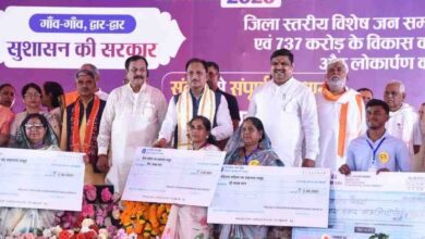 मुख्यमंत्री विष्णु देव साय ने दुर्ग जिले को दी 739 करोड़ 38 लाख रुपए के विकास कार्यों की सौगात मुख्यमंत्री विष्णु देव साय ने दुर्ग जिले को दी 739 करोड़ 38 लाख रुपए के विकास कार्यों की सौगात