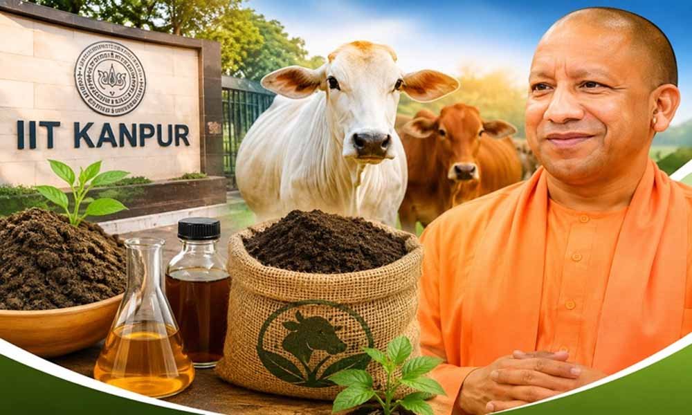 यूपी में गोशालाएं बनेंगी रोजगार का नया केंद्र, IIT कानपुर की तकनीक से तैयार होगा जैविक खाद यूपी में गोशालाएं बनेंगी रोजगार का नया केंद्र, IIT कानपुर की तकनीक से तैयार होगा जैविक खाद