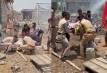 देवास में पटाखा फैक्ट्री में भीषण विस्फोट, 4 की मौत; धमाके से दहला पूरा इलाका
