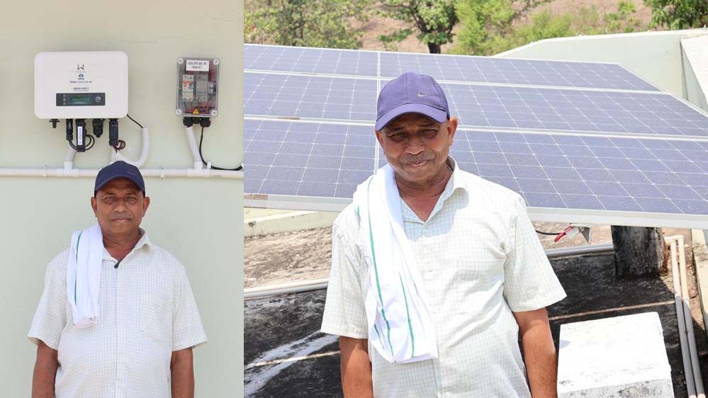 प्रधानमंत्री सूर्य घर मुफ्त योजना बनी सोनसाय बाकड़े के लिए राहत और बचत का माध्यम