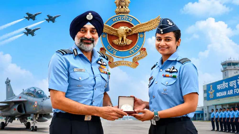 93 साल पुराना रिकॉर्ड टूटा, सान्या ने रचा इतिहास; वायुसेना में बनीं पहली महिला अधिकारी
