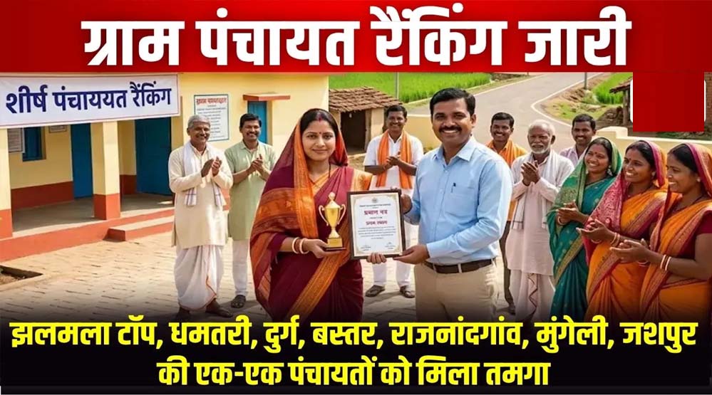 ​धमतरी का डंका: पंचायत विकास सूचकांक में मंदरौद ग्राम पंचायत प्रदेश में अव्वल