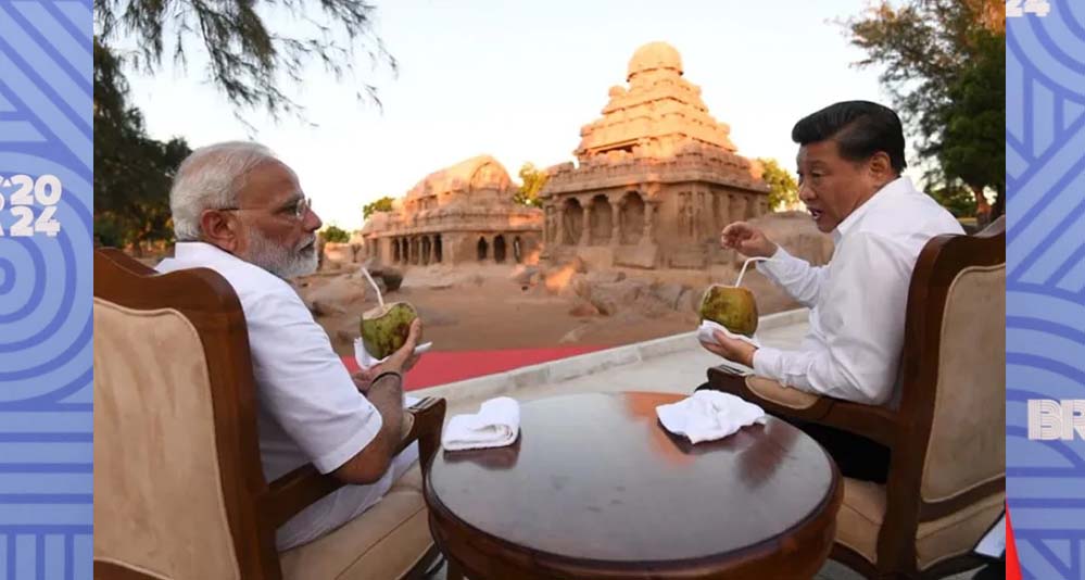 भारत-चीन रिश्तों में बड़ा बदलाव! 7 साल बाद दिल्ली दौरे पर आ सकते हैं शी जिनपिंग, BRICS में पुतिन भी होंगे शामिल भारत-चीन रिश्तों में बड़ा बदलाव! 7 साल बाद दिल्ली दौरे पर आ सकते हैं शी जिनपिंग, BRICS में पुतिन भी होंगे शामिल