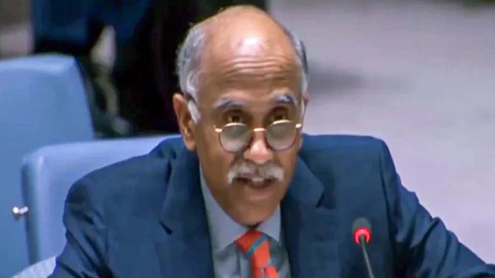 UN में भारत का पाकिस्तान पर करारा प्रहार, कहा- नरसंहार का इतिहास रखने वाला दे रहा उपदेश UN में भारत का पाकिस्तान पर करारा प्रहार, कहा- नरसंहार का इतिहास रखने वाला दे रहा उपदेश