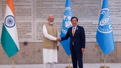 प्रधानमंत्री मोदी को एफएओ एग्रीकोला मैडल से सम्मानित होने पर मुख्यमंत्री डॉ. यादव ने दी बधाई प्रधानमंत्री मोदी को एफएओ एग्रीकोला मैडल से सम्मानित होने पर मुख्यमंत्री डॉ. यादव ने दी बधाई