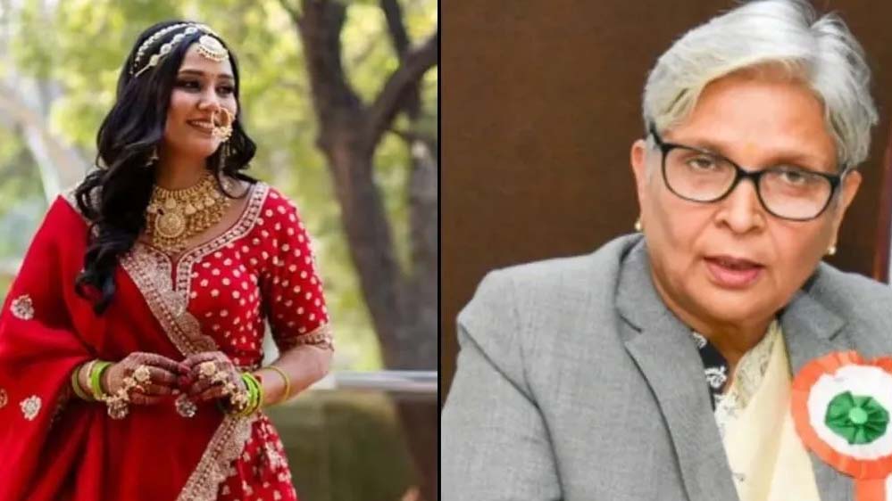 ट्विशा शर्मा मौत केस में बड़ा एक्शन, सास गिरिबाला सिंह को पद से हटाने के आदेश ट्विशा शर्मा मौत केस में बड़ा एक्शन, सास गिरिबाला सिंह को पद से हटाने के आदेश