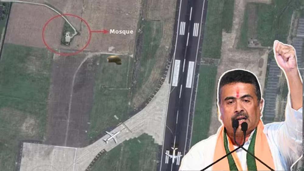 136 साल पुरानी मस्जिद पर सियासत तेज! कोलकाता एयरपोर्ट से हटाने की मांग पर गरमाई राजनीति 136 साल पुरानी मस्जिद पर सियासत तेज! कोलकाता एयरपोर्ट से हटाने की मांग पर गरमाई राजनीति