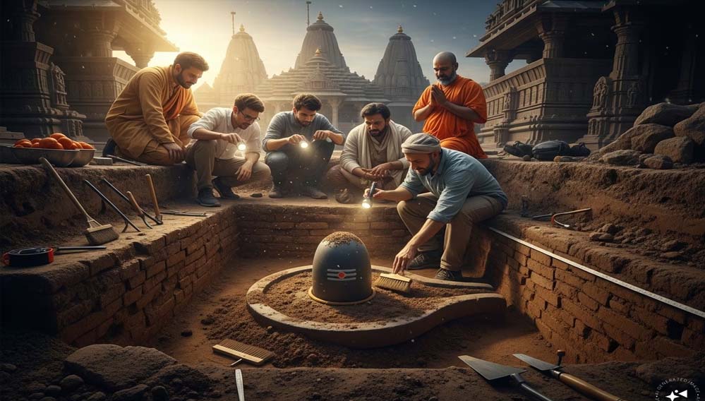 महाकालेश्वर मंदिर परिसर में हुआ बड़ा खुलासा, मिली एक और शिवलिंग और गुफानुमा संरचना महाकालेश्वर मंदिर परिसर में हुआ बड़ा खुलासा, मिली एक और शिवलिंग और गुफानुमा संरचना