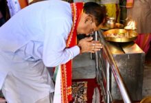 विष्णुदेव साय हरिनाम संकीर्तन नामयज्ञ में हुए शामिल, श्री जगन्नाथ मंदिर में पूजा कर प्रदेश की खुशहाली की कामना