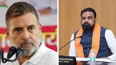 सम्राट चौधरी, जीतन राम मांझी और चिराग पासवान का राहुल गांधी पर हमला सम्राट चौधरी, जीतन राम मांझी और चिराग पासवान का राहुल गांधी पर हमला