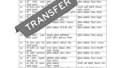 भोपाल में आईपीएस अधिकारियों के तबादलों की झड़ी, कई जिलों के एसपी हुए बदल