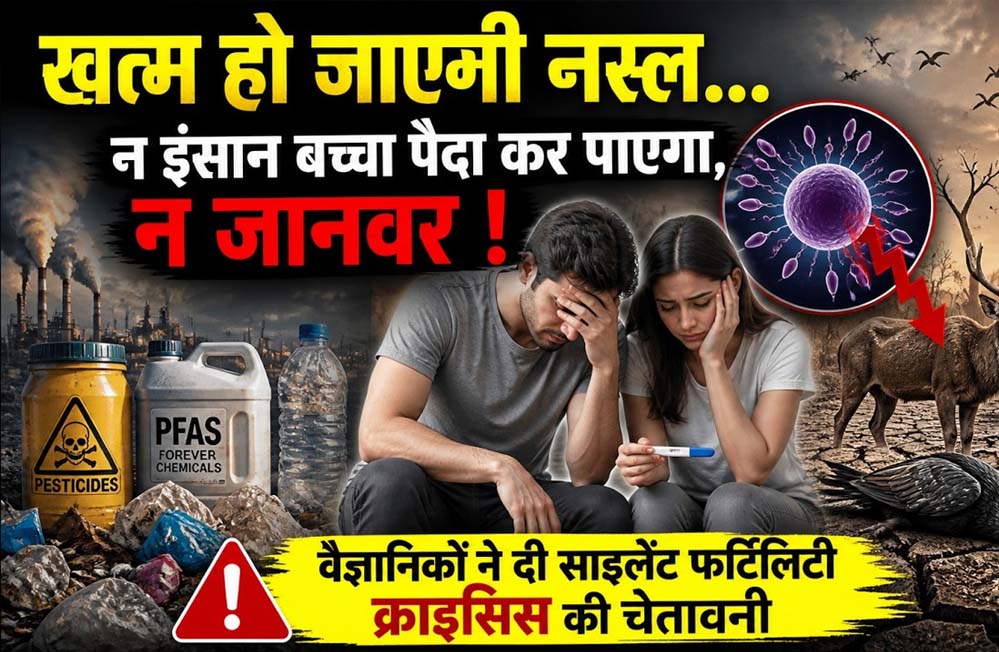 नस्ल के खत्म होने का खतरा, वैज्ञानिकों ने दी साइलेंट फर्टिलिटी क्राइसिस की चेतावनी