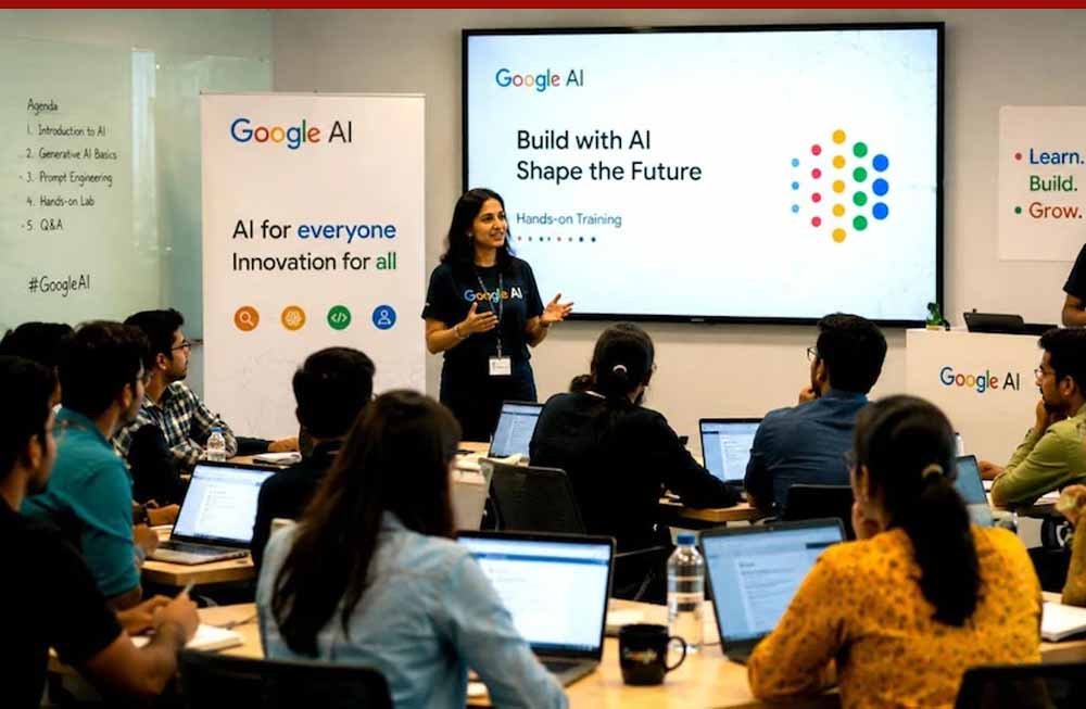 3. Google की नई पहल: AI टूल्स से पढ़ाई आसान बनाने के लिए टीचर्स को मिलेगा खास ट्रेनिंग प्रोग्राम 3. Google की नई पहल: AI टूल्स से पढ़ाई आसान बनाने के लिए टीचर्स को मिलेगा खास ट्रेनिंग प्रोग्राम