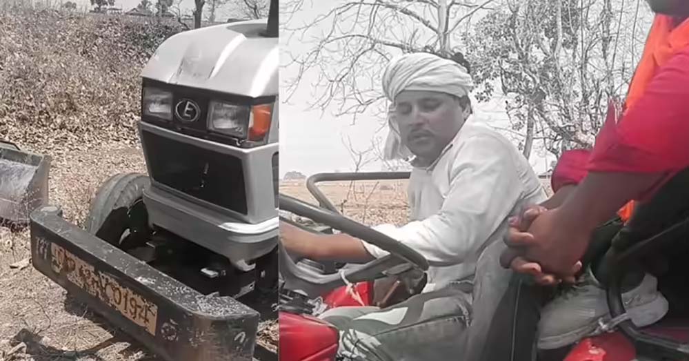 खंडवा में खनन माफिया का दुस्साहस, पटवारी को ट्रैक्टर से रौंदने की कोशिश, मामला दर्ज