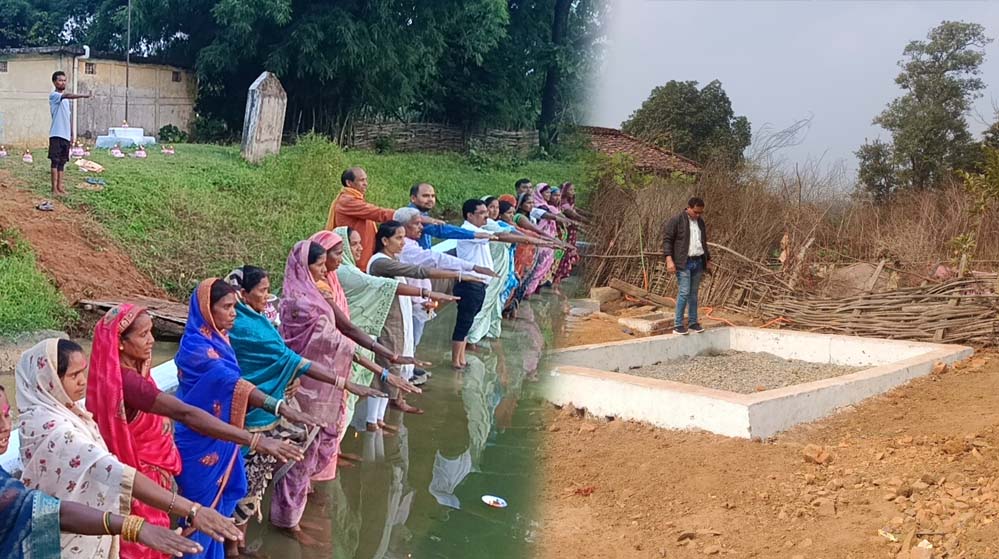 मोर गांव – मोर पानी महाअभियान से मोहला-मानपुर-अम्बागढ़ चौकी बना जल संरक्षण का मॉडल जिला