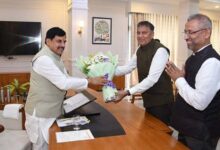 मुख्यमंत्री डॉ. यादव से ग्रीनको ग्रुप के कार्यकारी निदेशक बंडारू ने की भेंट