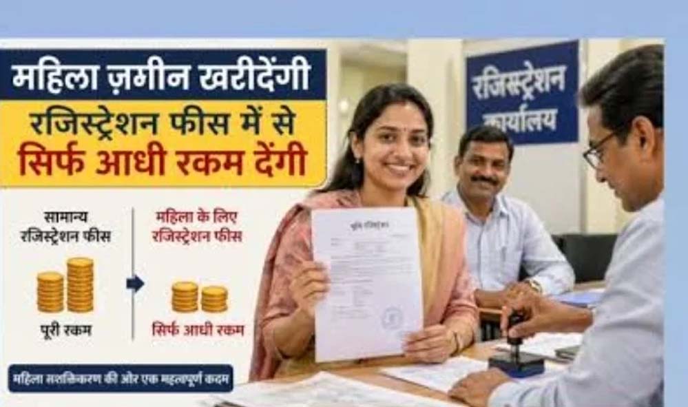 छत्तीसगढ़ में अब महिलाओं के नाम जमीन रजिस्ट्री पर 50 प्रतिशत की छूट