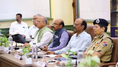 रेलवे–पुलिस–प्रशासन के समन्वय से सुनियोजित भीड़ प्रबंधन, कड़ी सुरक्षा और आधारभूत ढांचे के साथ होगा सिंहस्थ 2028 का सफल आयोजन – डीजीपी मकवाणा रेलवे–पुलिस–प्रशासन के समन्वय से सुनियोजित भीड़ प्रबंधन, कड़ी सुरक्षा और आधारभूत ढांचे के साथ होगा सिंहस्थ 2028 का सफल आयोजन – डीजीपी मकवाणा