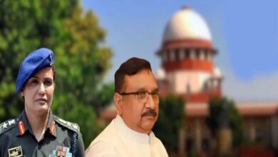 प्रदेश मंत्री विजय शाह की मुश्किलें बढ़ीं, सुप्रीम कोर्ट ने कड़ा आदेश जारी किया: ‘अब पालन करें’ प्रदेश मंत्री विजय शाह की मुश्किलें बढ़ीं, सुप्रीम कोर्ट ने कड़ा आदेश जारी किया: ‘अब पालन करें’